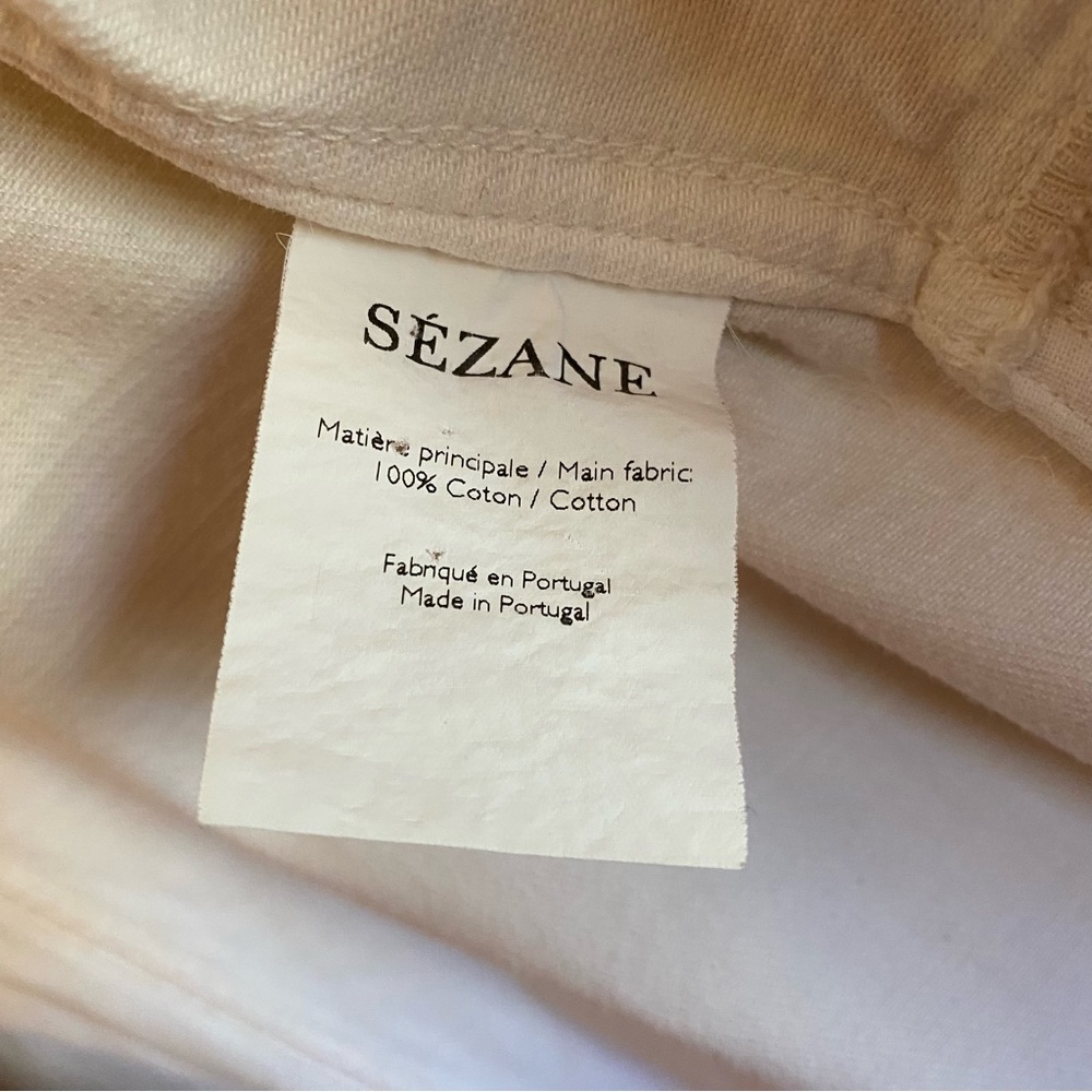 Sezane Cream Utility Jacket - Picture 16 of 16